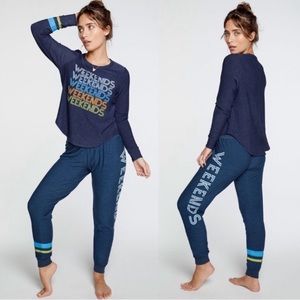 NWT Chaser WEEKENDS Sweatshirt